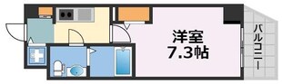 グランパーク大阪WESTの物件間取画像